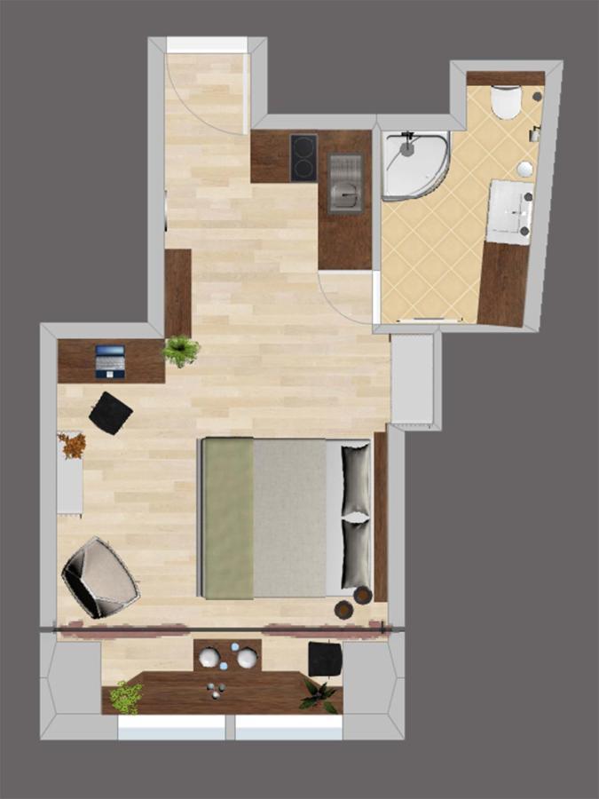 ⭑ Comfy Vip Studio In The Center With Netflix Brno Dış mekan fotoğraf